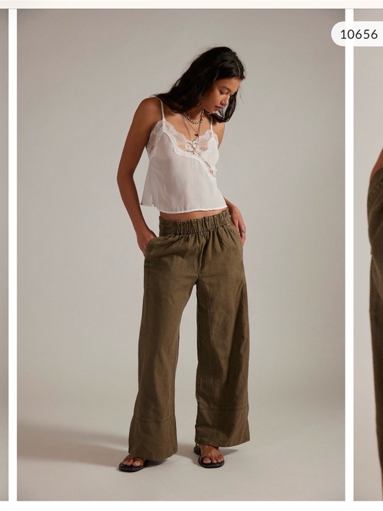 Free People Pants - Free People Day’s End Linen Pull On Pants